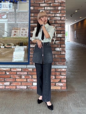 「AS KNOW AS plus（アズノゥアズプラス）のアイテム（パンプス）」を使った、AS KNOW AS plus/アズノゥアズプラスさん（レディース・158cm）の春コーディネート