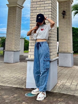 AS KNOW AS plus/アズノゥアズプラスさん（レディース・158cm）の夏コーディネート