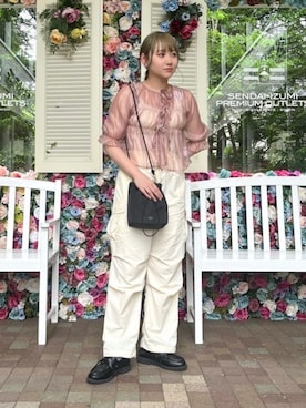 AS KNOW AS plus/アズノゥアズプラスさん（レディース・158cm）の夏コーディネート