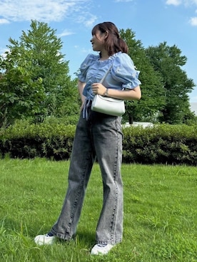 AS KNOW AS plus/アズノゥアズプラスさん（レディース・158cm）の夏コーディネート