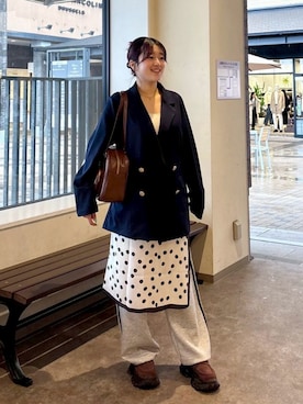 AS KNOW AS plus/アズノゥアズプラスさん（レディース・158cm）の春コーディネート