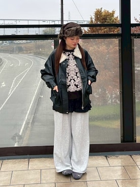 「AS KNOW AS plus（アズノゥアズプラス）のアイテム」を使った、AS KNOW AS plus/アズノゥアズプラスさん（レディース・158cm）の冬コーディネート