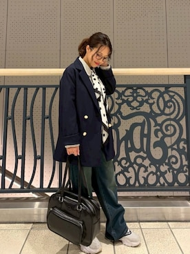 「AS KNOW AS plus（アズノゥアズプラス）のアイテム」を使った、AS KNOW AS plus/アズノゥアズプラスさん（レディース・158cm）の冬コーディネート