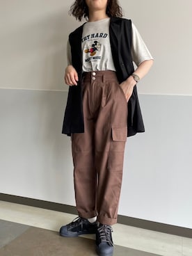 「asknowasplusコラボ」｜AS KNOW AS plus/アズノゥアズプラスさん（レディース・158cm）の秋コーディネート