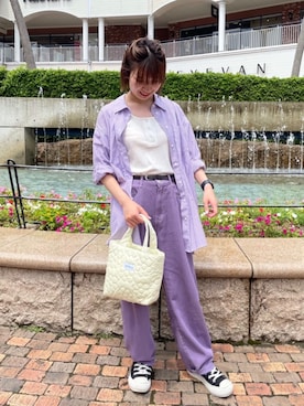 AS KNOW AS plus/アズノゥアズプラスさん(レディース・158cm)の夏コーディネート