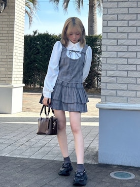 AS KNOW AS plus/アズノゥアズプラスさん（レディース・158cm）の春コーディネート