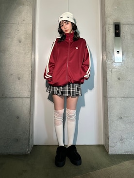 「AS KNOW AS plus（アズノゥアズプラス）のアイテム（帽子）」を使った、AS KNOW AS plus/アズノゥアズプラスさん（レディース・158cm）の秋コーディネート