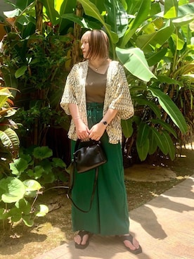 AS KNOW AS plus/アズノゥアズプラスさん（レディース・158cm）の夏コーディネート