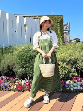 「AS KNOW AS plus（アズノゥアズプラス）のアイテム（帽子）」を使った、AS KNOW AS plus/アズノゥアズプラスさん（レディース・158cm）の秋コーディネート