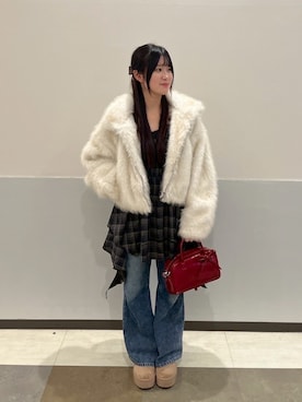 「アイテム（チュニック）」を使った、AS KNOW AS plus/アズノゥアズプラスさん（レディース・158cm）の秋コーディネート