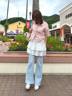 AS KNOW AS plus/アズノゥアズプラスさん(レディース・158cm)の夏コーディネート