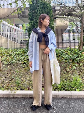 AS KNOW AS plus/アズノゥアズプラスさん（レディース・158cm）の春コーディネート