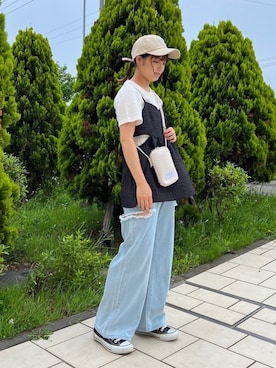 AS KNOW AS plus/アズノゥアズプラスさん（レディース・158cm）の夏コーディネート