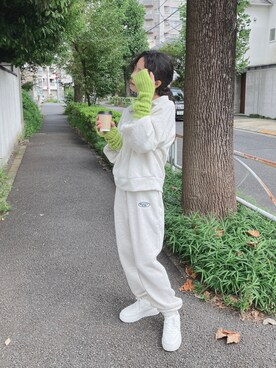 「AS KNOW AS plus（アズノゥアズプラス）のアイテム（スニーカー）」を使った、AS KNOW AS plus/アズノゥアズプラスさん（レディース・158cm）の秋コーディネート