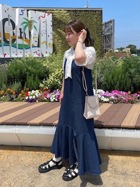 AS KNOW AS plus/アズノゥアズプラスさん(レディース・158cm)の夏コーディネート