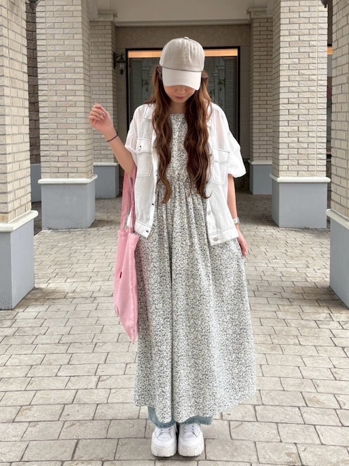 アズノゥアズ　AS KNOW AS ノースリーブワンピース AS KNOW AS plus（アズノゥアズプラス）の「○前後どっちも