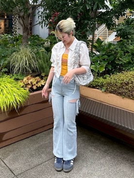 AS KNOW AS plus/アズノゥアズプラスさん(レディース・158cm)の夏コーディネート