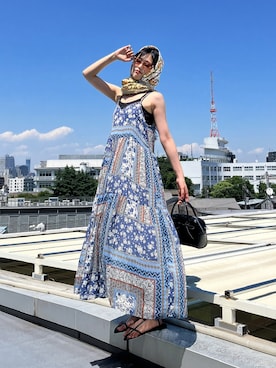「アイテム（その他）」を使った、AS KNOW AS plus/アズノゥアズプラスさん（レディース・158cm）の夏コーディネート