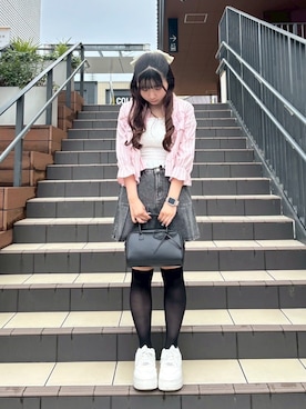 AS KNOW AS plus/アズノゥアズプラスさん（レディース・158cm）の夏コーディネート