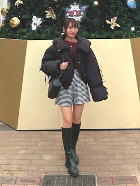 「AS KNOW AS plus（アズノゥアズプラス）のアイテム（トップス）」を使った、AS KNOW AS plus/アズノゥアズプラスさん（レディース・158cm）の冬コーディネート