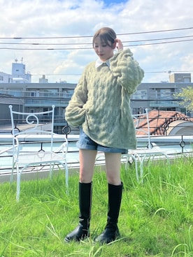 AS KNOW AS plus/アズノゥアズプラスさんのコーディネート