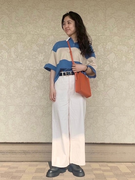 AS KNOW AS plus/アズノゥアズプラスさん（レディース・158cm）の夏コーディネート