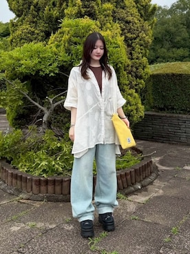 AS KNOW AS plus/アズノゥアズプラスさん(レディース・158cm)の夏コーディネート