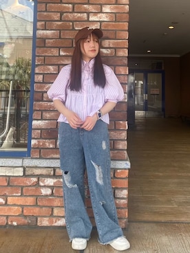 AS KNOW AS plus/アズノゥアズプラスさん(レディース・158cm)の夏コーディネート