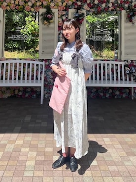 「AS KNOW AS plus（アズノゥアズプラス）のアイテム（ワンピース/ドレス）」を使った、AS KNOW AS plus/アズノゥアズプラスさん（レディース・158cm）の夏コーディネート