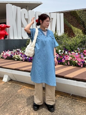 AS KNOW AS plus/アズノゥアズプラスさん(レディース・158cm)の夏コーディネート