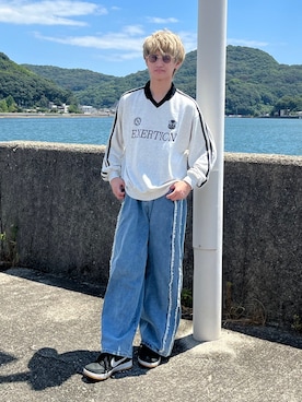 「AS KNOW AS plus（アズノゥアズプラス）のアイテム」を使った、AS KNOW AS plus/アズノゥアズプラスさん（メンズ・178cm）の秋コーディネート