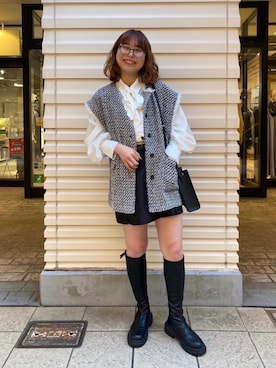 AS KNOW AS plus/アズノゥアズプラスさんのコーディネート