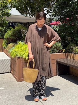 AS KNOW AS plus/アズノゥアズプラスさん（レディース・158cm）の夏コーディネート
