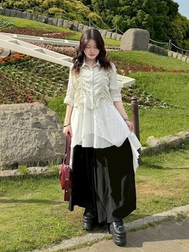 AS KNOW AS plus/アズノゥアズプラスさん（レディース・158cm）の夏コーディネート