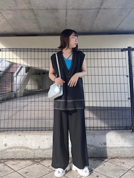 AS KNOW AS plus/アズノゥアズプラスさん(レディース・158cm)の夏コーディネート