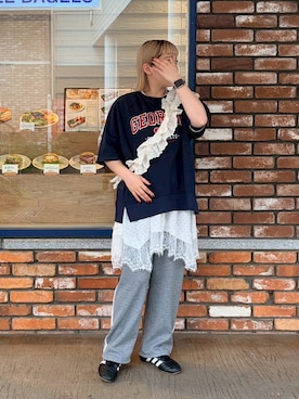 AS KNOW AS plus/アズノゥアズプラスさん(レディース・158cm)の夏コーディネート