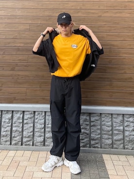 「AS KNOW AS plus（アズノゥアズプラス）のアイテム」を使った、AS KNOW AS plus/アズノゥアズプラスさん（メンズ・170cm）の春コーディネート