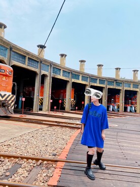 「no brand（ノーブランド）のアイテム（その他シューズ）」を使った、Fさん（レディース・158cm）の春コーディネート