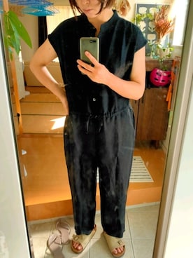 「avecmoi（アヴェクモワ）のアイテム」を使った、sayaさん（レディース・167cm）の夏コーディネート