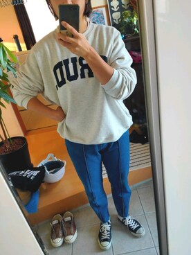 「avecmoi（アヴェクモワ）のアイテム」を使った、sayaさん（レディース・167cm）の秋コーディネート