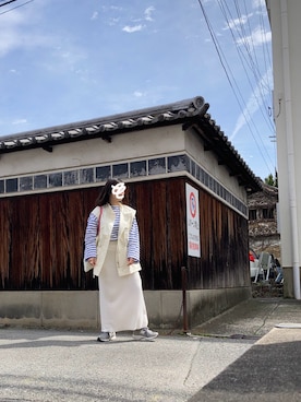 *ponyo*さん（レディース・153cm）の春コーディネート