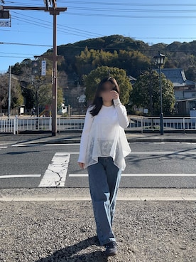 「andme（アンドミー）のアイテム」を使った、*ponyo*さん（レディース・153cm）の春コーディネート