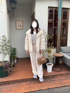 「リエディ」｜「アイテム（キャミソール）」を使った、*ponyo*さん（レディース・153cm）の冬コーディネート