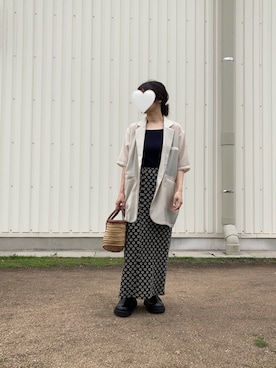 *ponyo*さん(レディース・153cm)の夏コーディネート