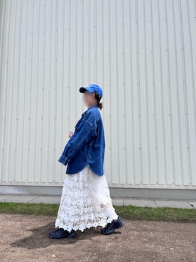 「Lunea（ルネア）のアイテム」を使った、*ponyo*さん（レディース・153cm）の春コーディネート