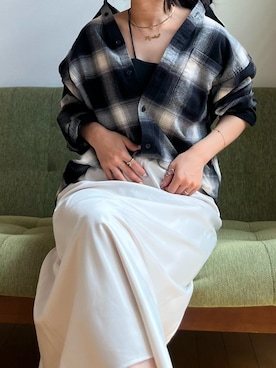 「AMERICAN HOLIC（アメリカンホリック）のアイテム」を使った、*ponyo*さん（レディース・153cm）の夏コーディネート