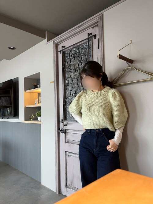 【試着のみ】パフスリーブハンドニット TODAYFUL（トゥデイフル）の「【TODAYFUL/トゥデイフル】Puffsleeve