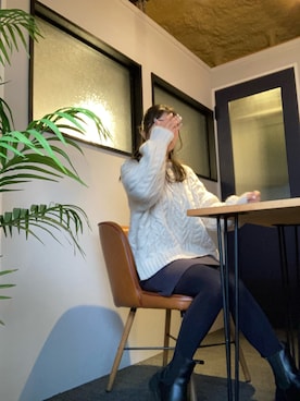 *ponyo*さん（レディース・153cm）の冬コーディネート