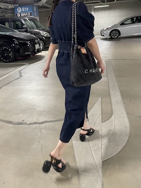 「U by SPICK&SPAN（ユーバイスピックアンドスパン）のアイテム」を使った、*ponyo*さん（レディース・153cm）の春コーディネート