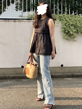 *ponyo*さん（レディース・153cm）の夏コーディネート